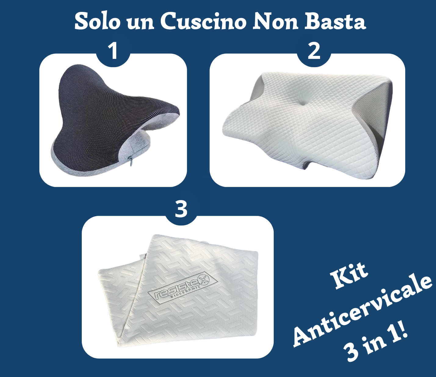 Kit Anti-Cervicale 3 in 1